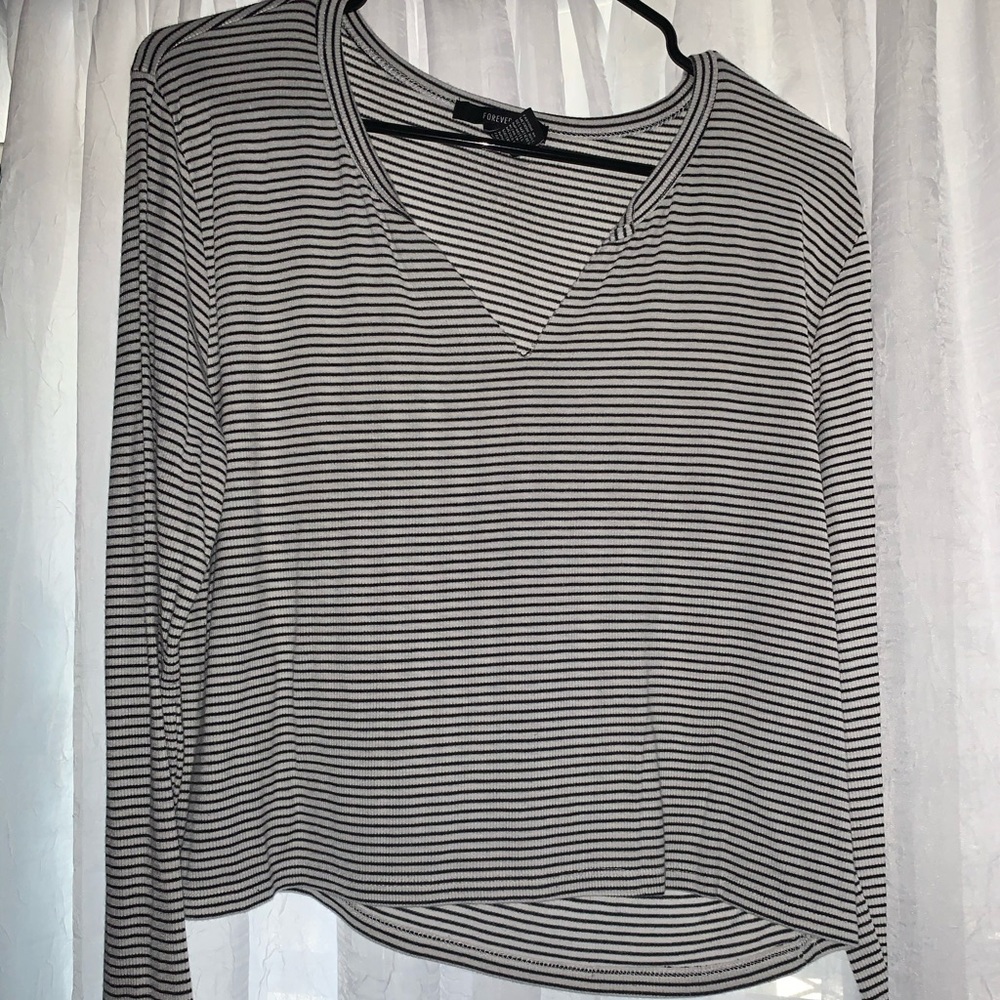 Stripped long sleeve